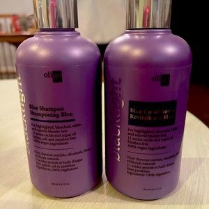 Oligo Blacklight Bleu shampoo and conditioner 8.5oz